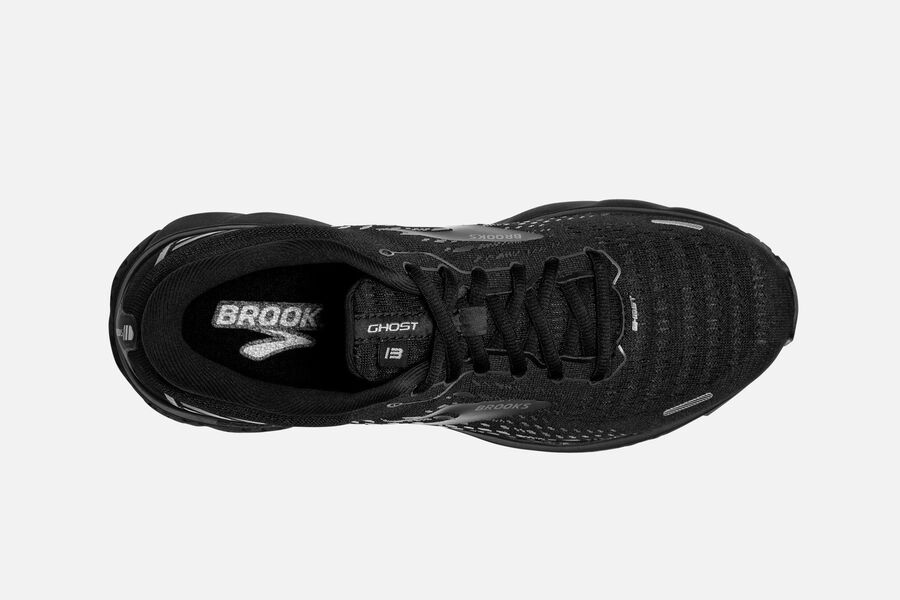 Brooks Running Shoes - Ghost 13 Road Mens - Black - IYU-941368